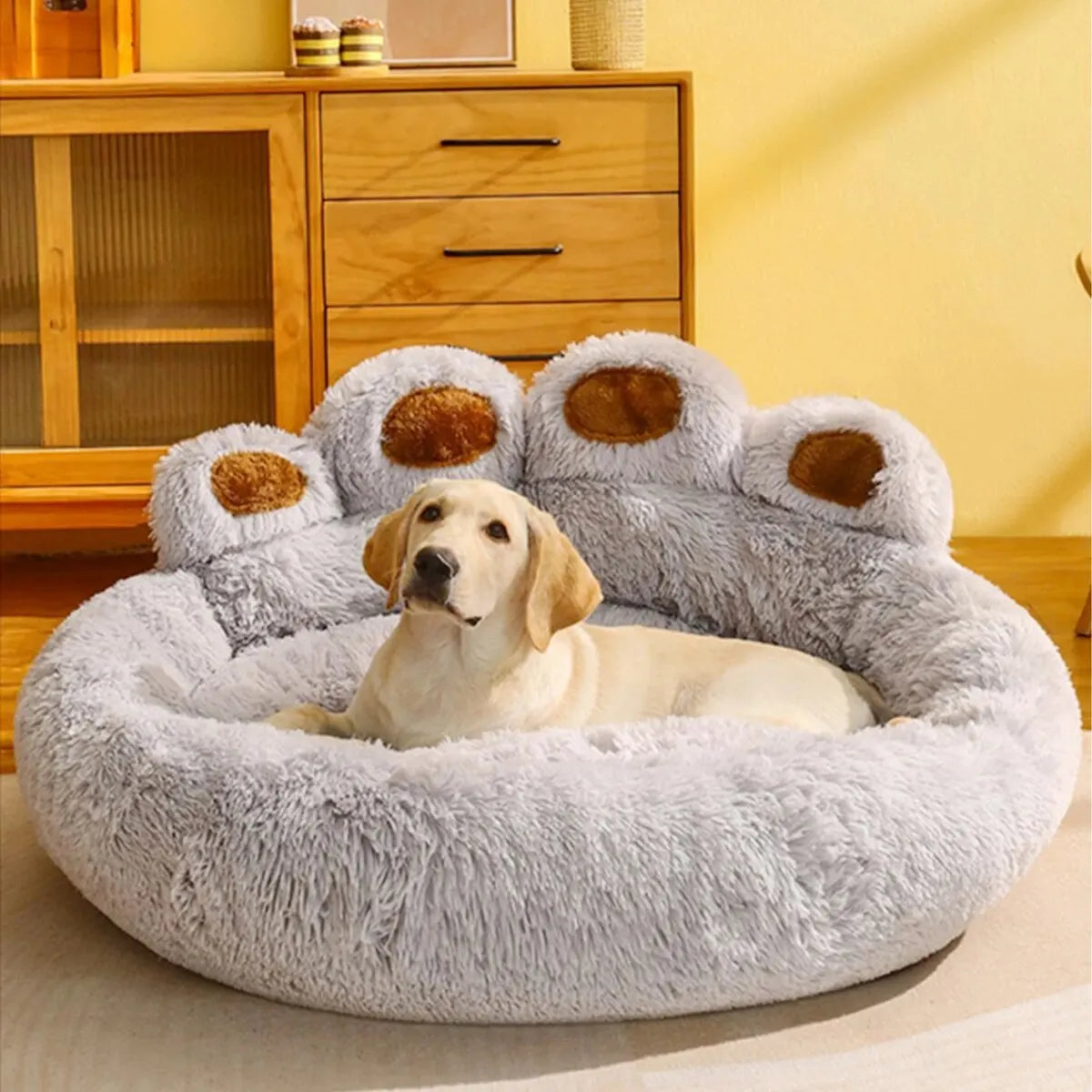 Comfortable Soft Fluffy Pet Bed