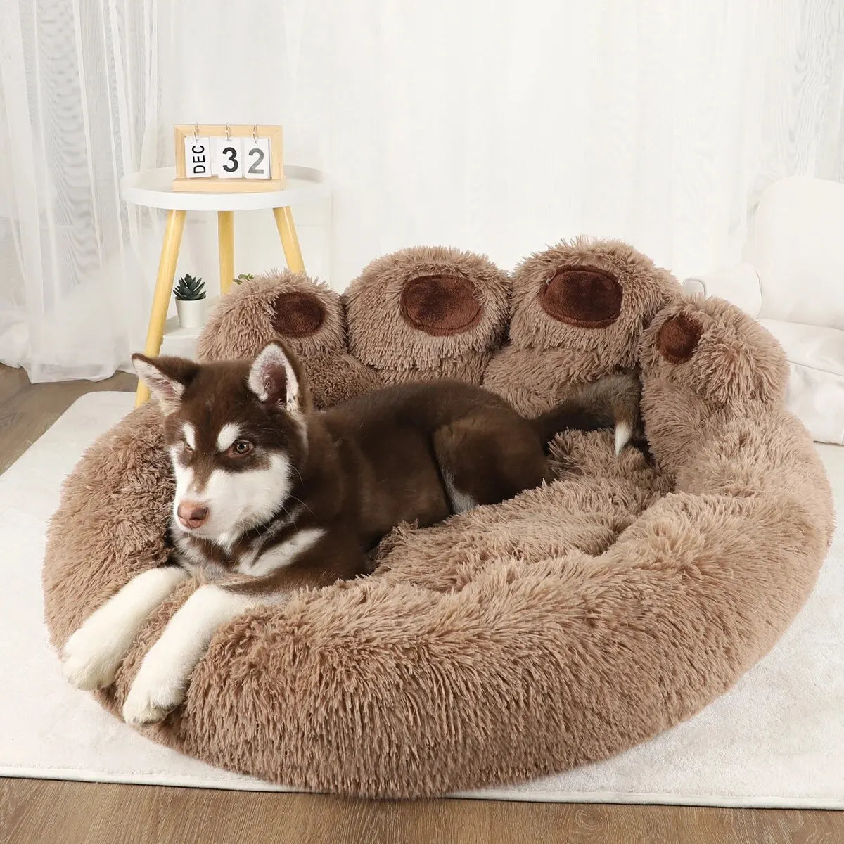 Comfortable Soft Fluffy Pet Bed