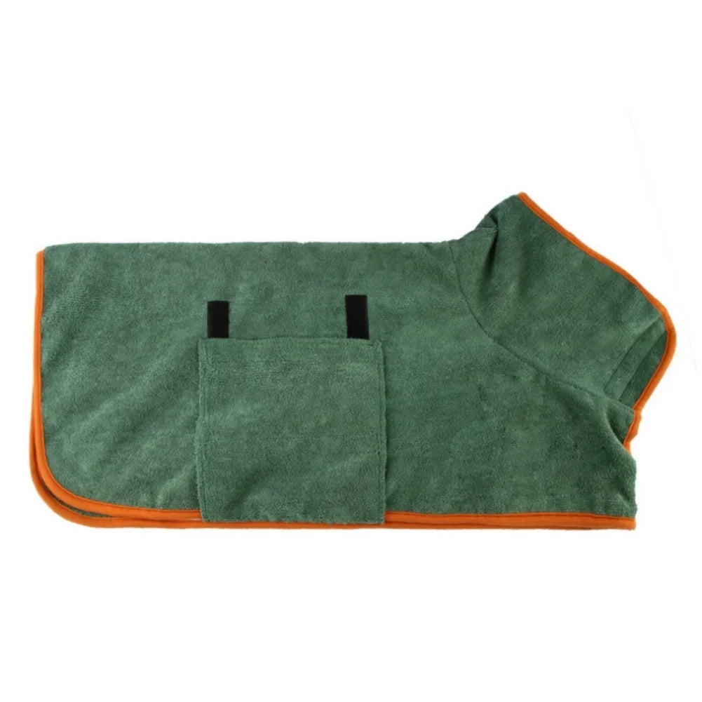Luxury Dog Bathrobe