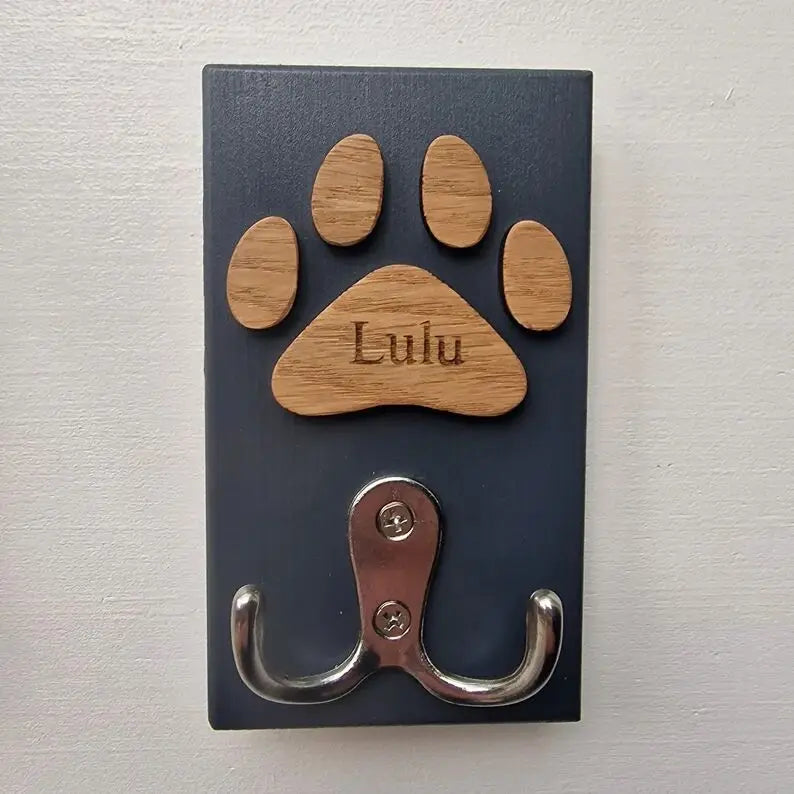 Personalised Dog Lead Hanger