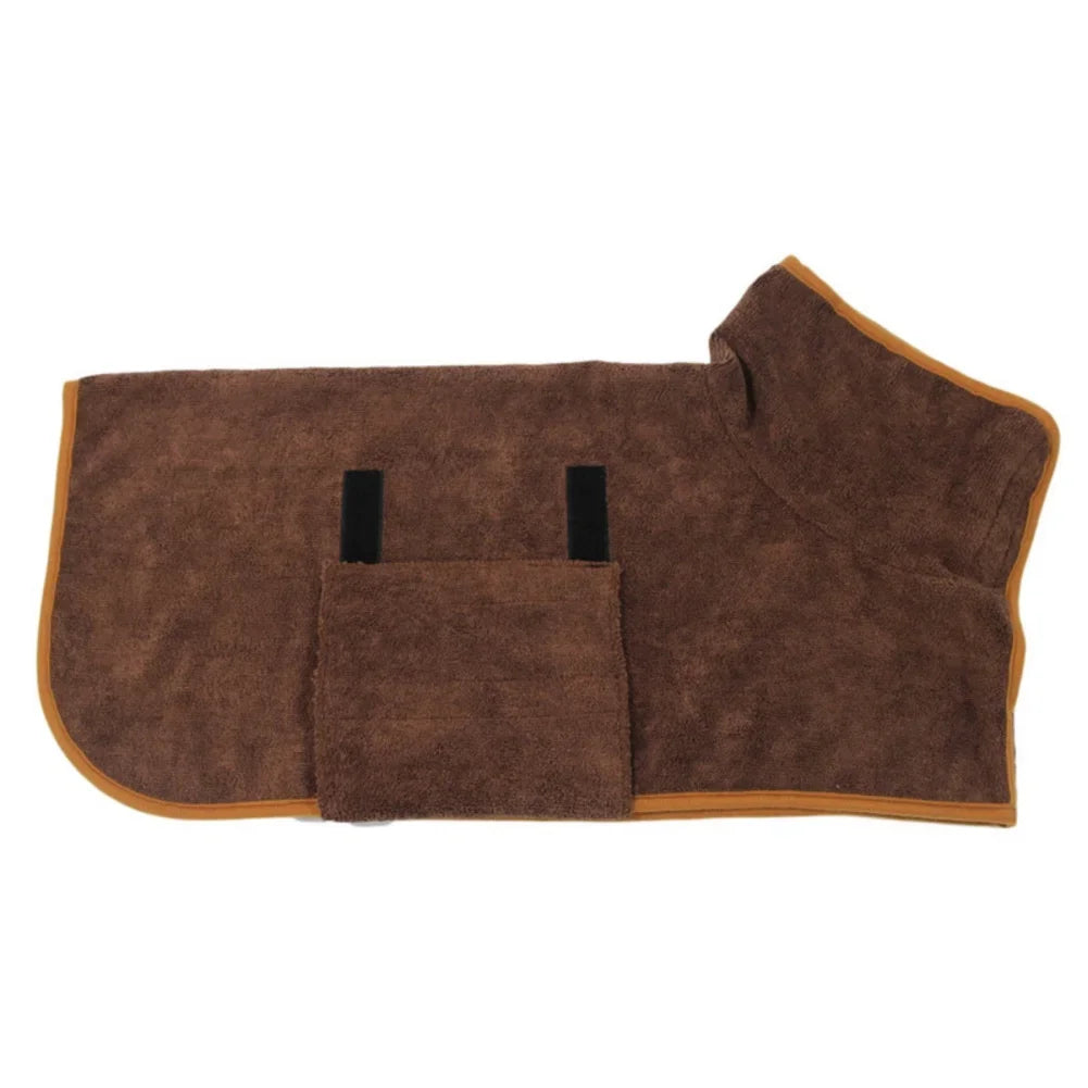 Luxury Dog Bathrobe