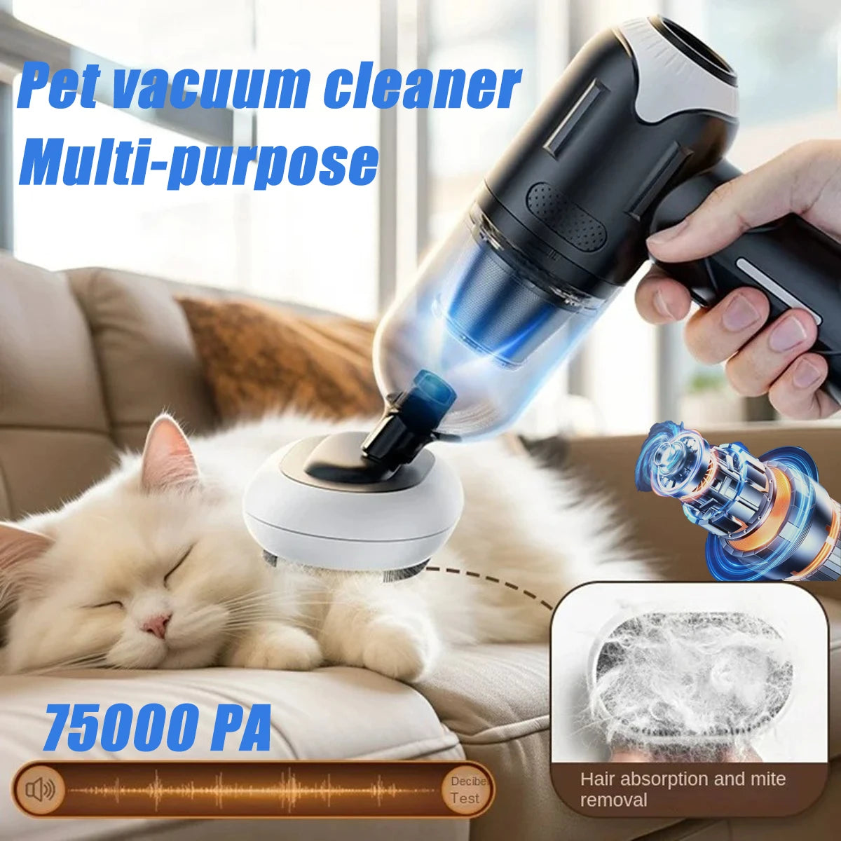 Rechargeable Vacuum Cleaner For Pet Hair